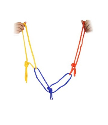 삼색링킹로프(세줄고리로프) [해법제공]    Three Color Rope