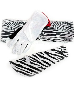 지브라 도브홀더+블랙앤화이트 실크스트리머 [해법제공]    Zebra dove holder + black and white silk streamer