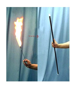 화이어 은색메탈케인(일체형)    Fire Metal Cane