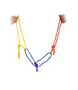 삼색링킹로프(세줄고리로프) [해법제공]    Three Color Rope